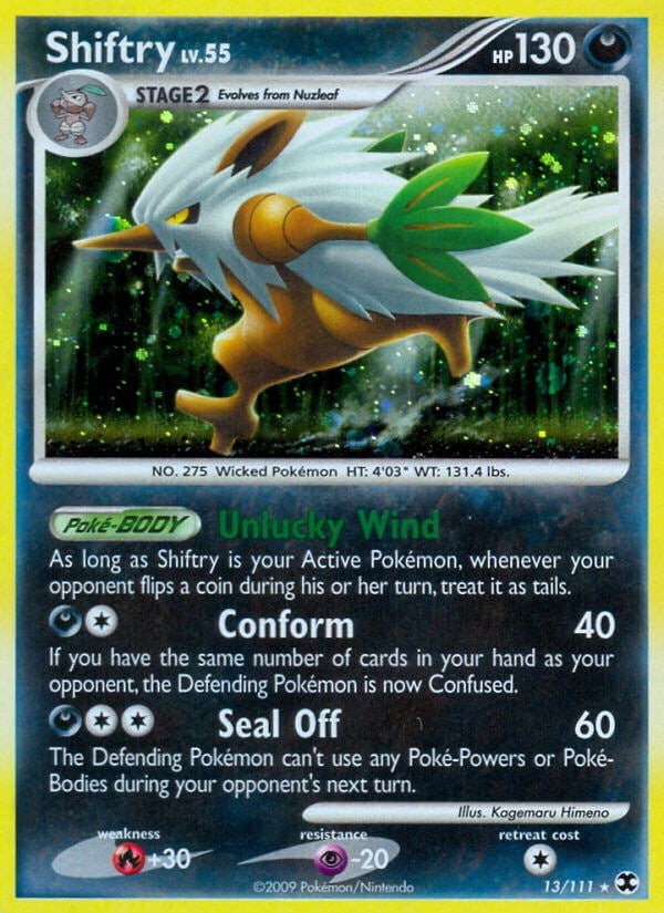 Image for Shiftry (Rising Rivals) (13/111) - Pokemon