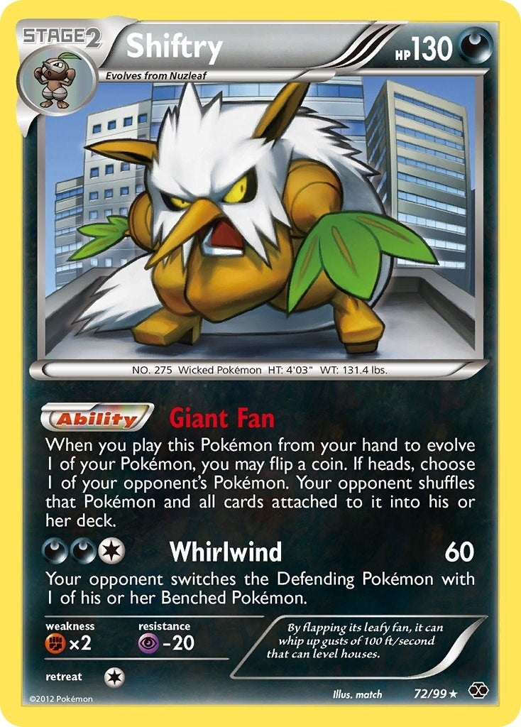 Image for Shiftry (Next Destinies) (72/99) - Pokemon