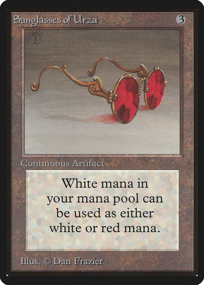 Image for Sunglasses of Urza (Beta Edition) - Magic: The Gathering