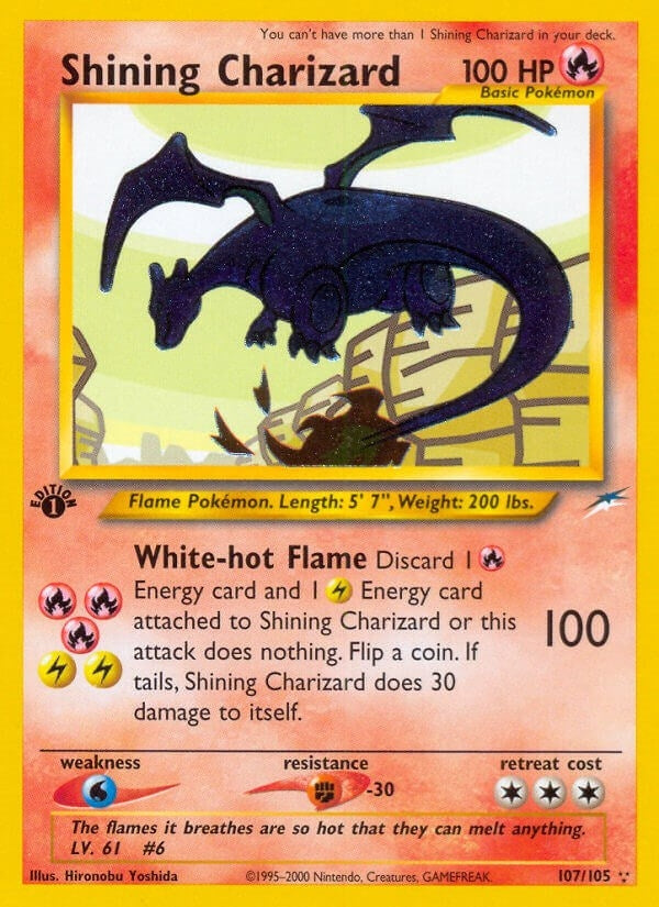 Image for Shining Charizard (Neo Destiny) (107/105) - Pokemon