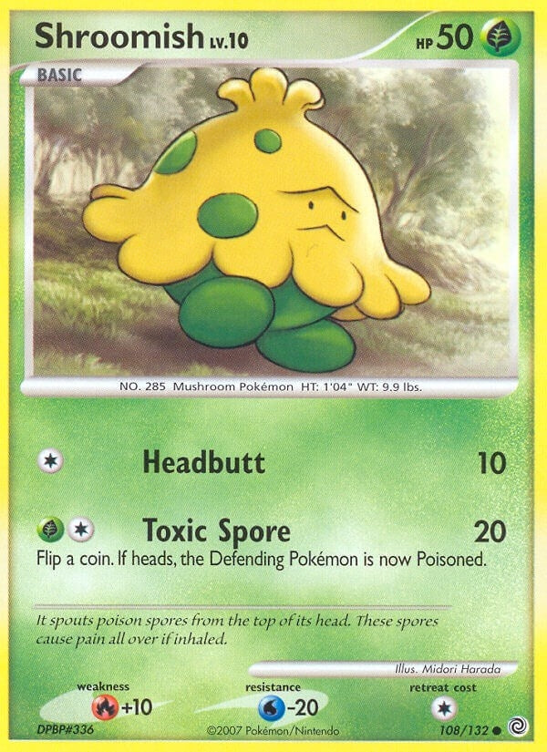 Image for Shroomish (Secret Wonders) (108/132) - Pokemon