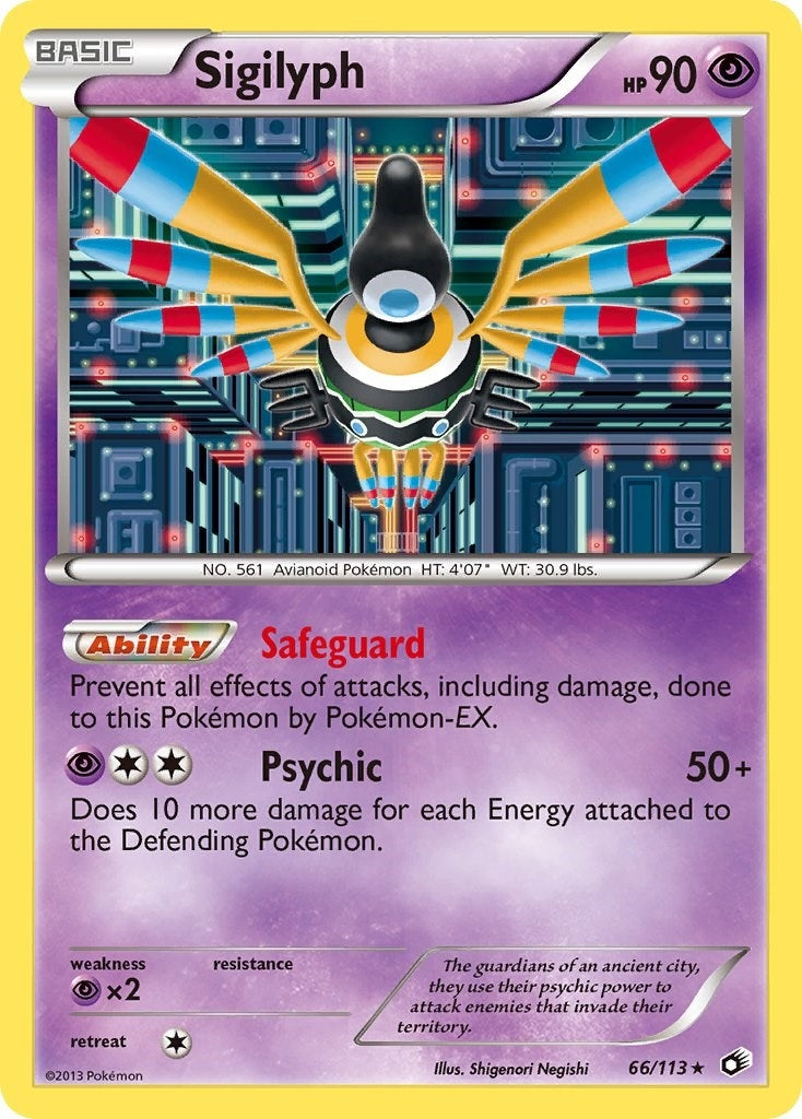 Image for Sigilyph (Legendary Treasures) (66/113) - Pokemon