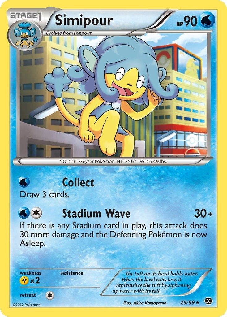 Image for Simipour (Next Destinies) (29/99) - Pokemon