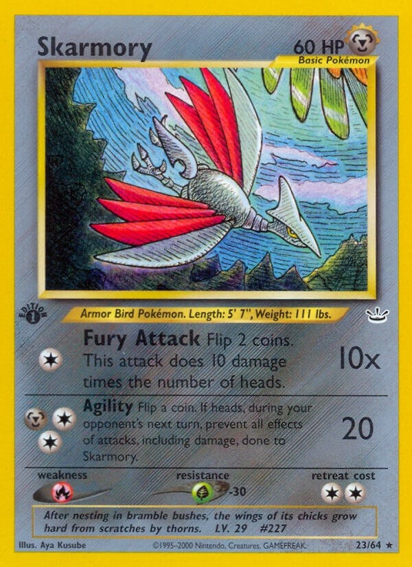 Image for Skarmory (Neo Revelation) (23/64) - Pokemon