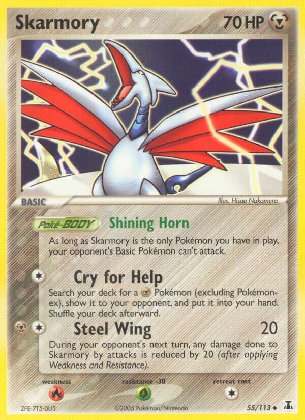 Image for Skarmory (Delta Species) (55/113) - Pokemon