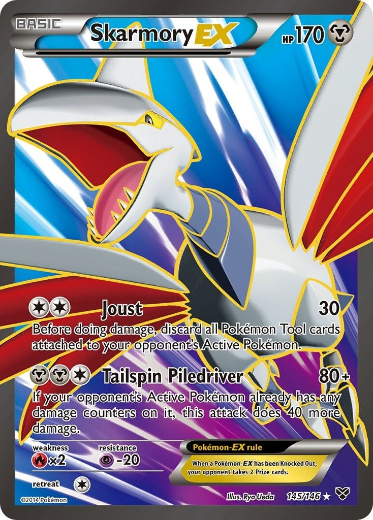 Image for Skarmory EX (145 Full Art) (XY Base Set) (145/146) - Pokemon