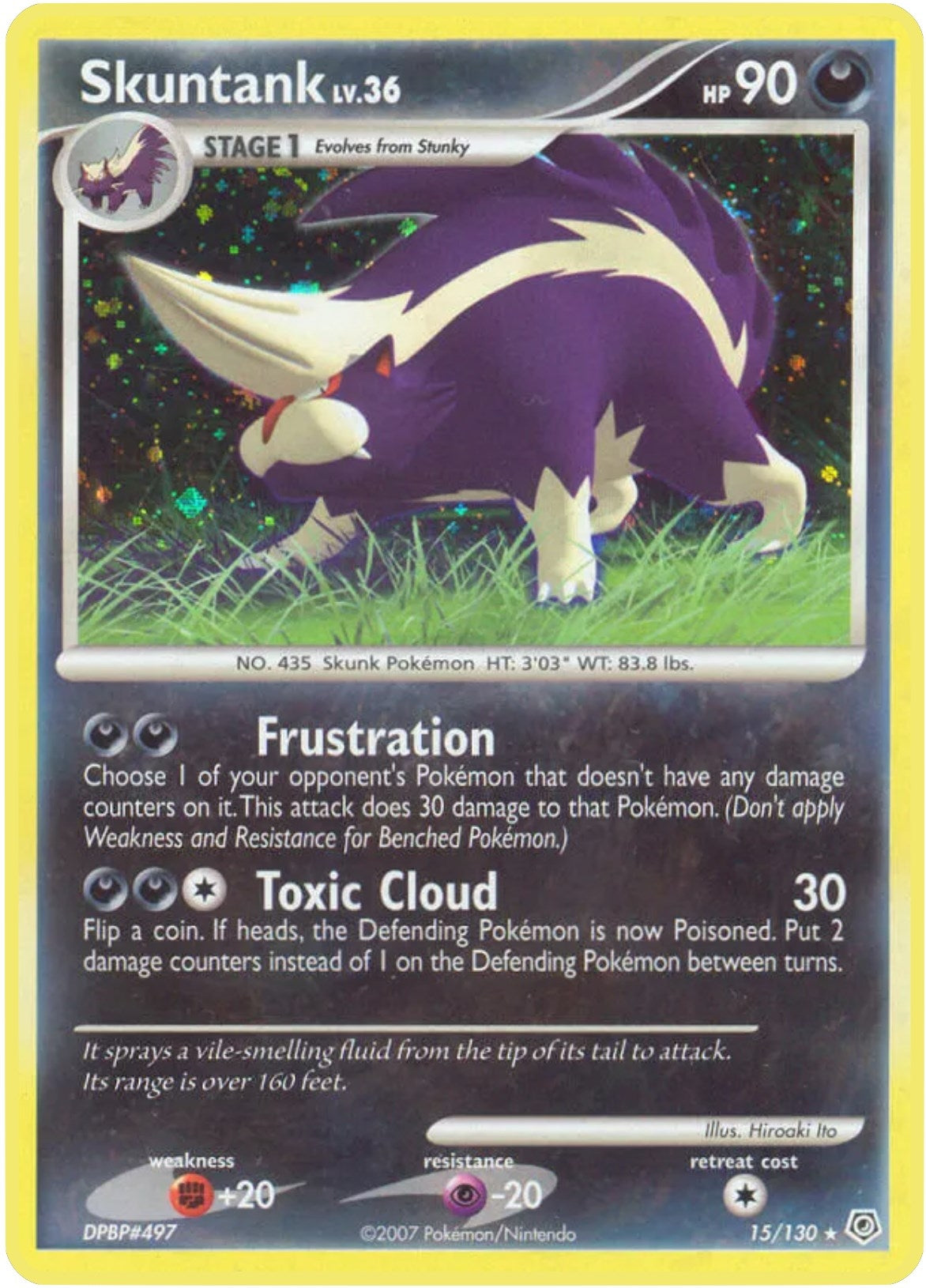 Image for Skuntank (Diamond and Pearl) (15/130) - Pokemon