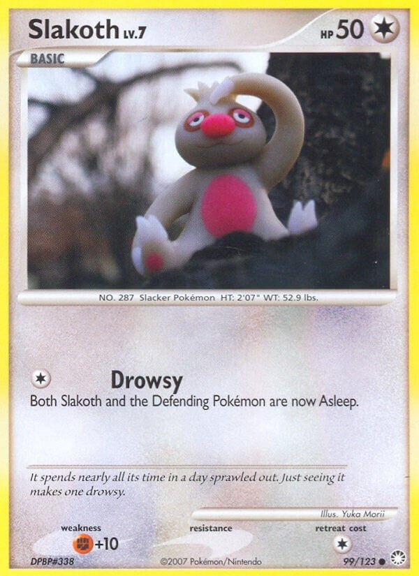 Image for Slakoth (Mysterious Treasures) (99/123) - Pokemon