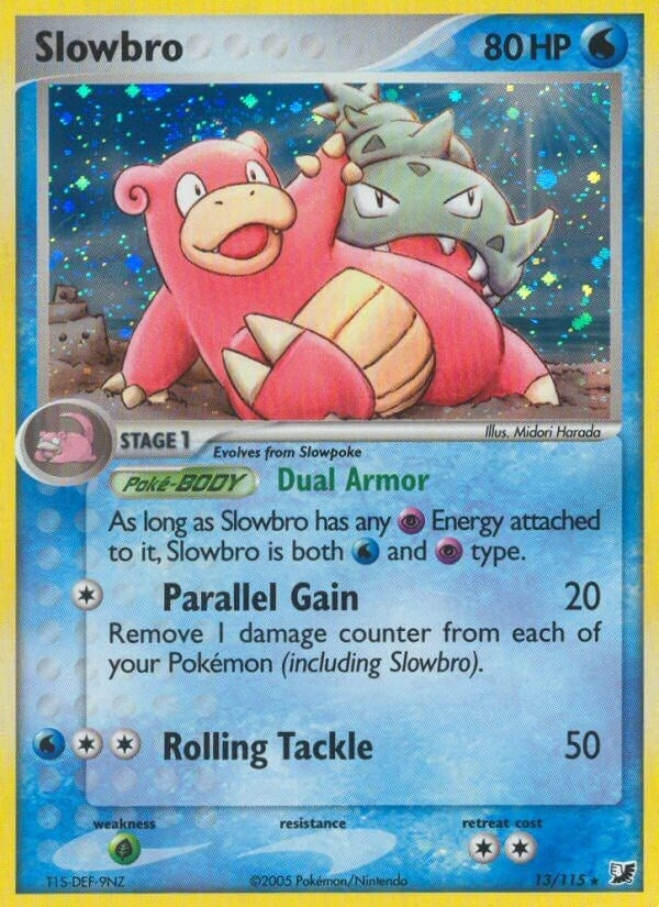 Image for Slowbro (Unseen Forces) (13/115) - Pokemon