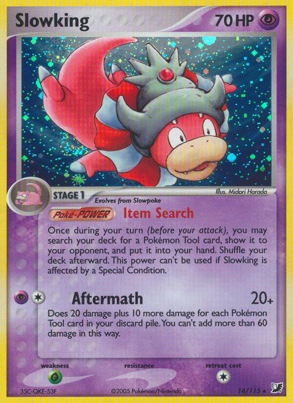Image for Slowking (Unseen Forces) (14/115) - Pokemon