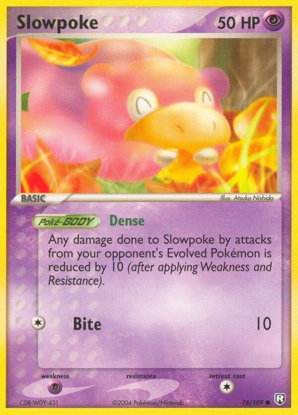 Image for Slowpoke (Team Rocket Returns) (76/109) - Pokemon
