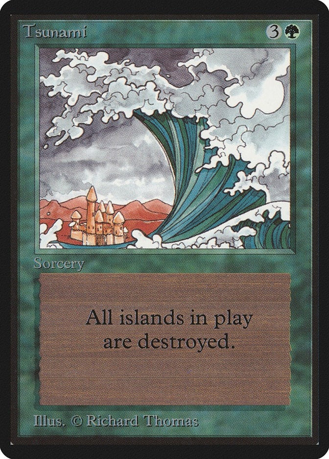 Image for Tsunami (Beta Edition) - Magic: The Gathering