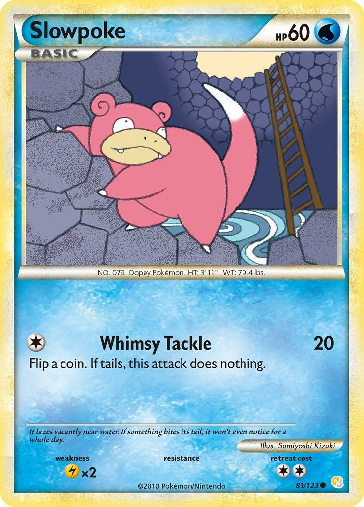 Image for Slowpoke (HeartGold SoulSilver) (81/123) - Pokemon
