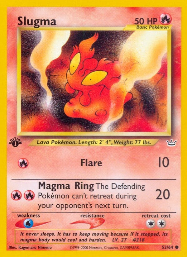 Image for Slugma (Neo Revelation) (53/64) - Pokemon