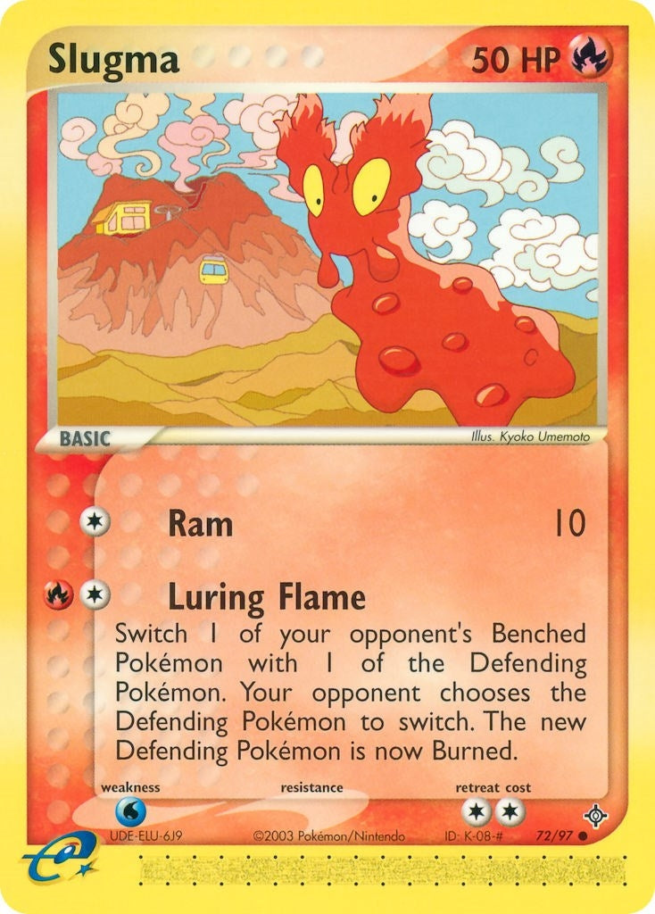 Image for Slugma (Dragon) (72/97) - Pokemon