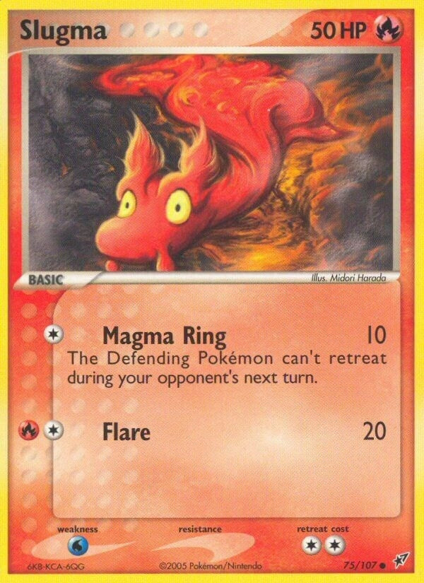 Image for Slugma (Deoxys) (75/107) - Pokemon