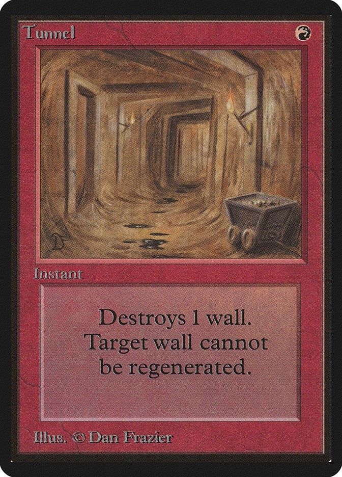 Image for Tunnel (Beta Edition) - Magic: The Gathering