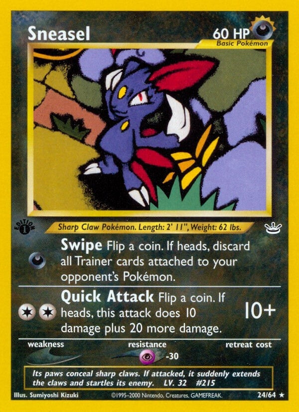 Image for Sneasel (Neo Revelation) (24/64) - Pokemon
