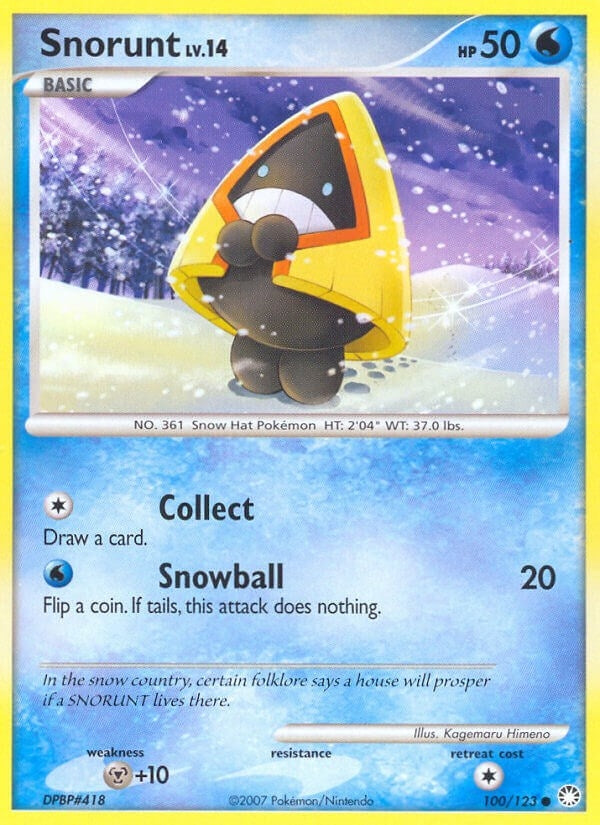 Image for Snorunt (Mysterious Treasures) (100/123) - Pokemon