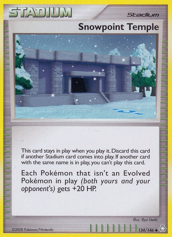 Image for Snowpoint Temple (Legends Awakened) (134/146) - Pokemon