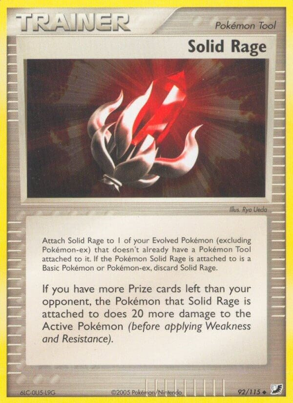 Image for Solid Rage (Unseen Forces) (92/115) - Pokemon