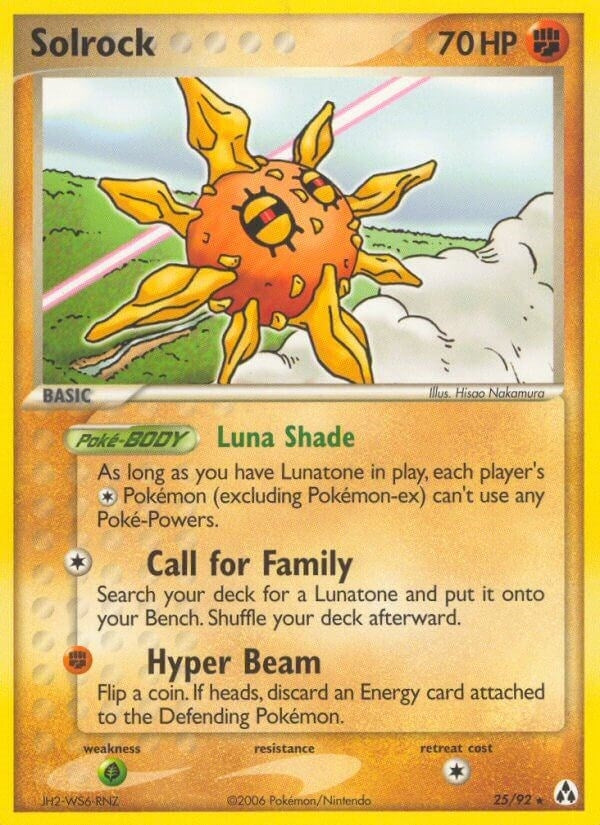 Image for Solrock (Legend Maker) (25/92) - Pokemon
