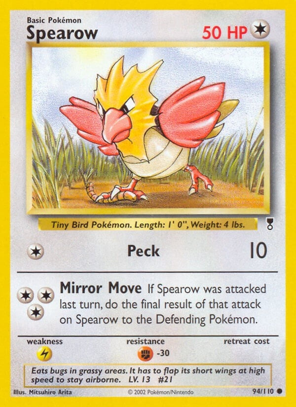 Image for Spearow (Legendary Collection) (094/110) - Pokemon