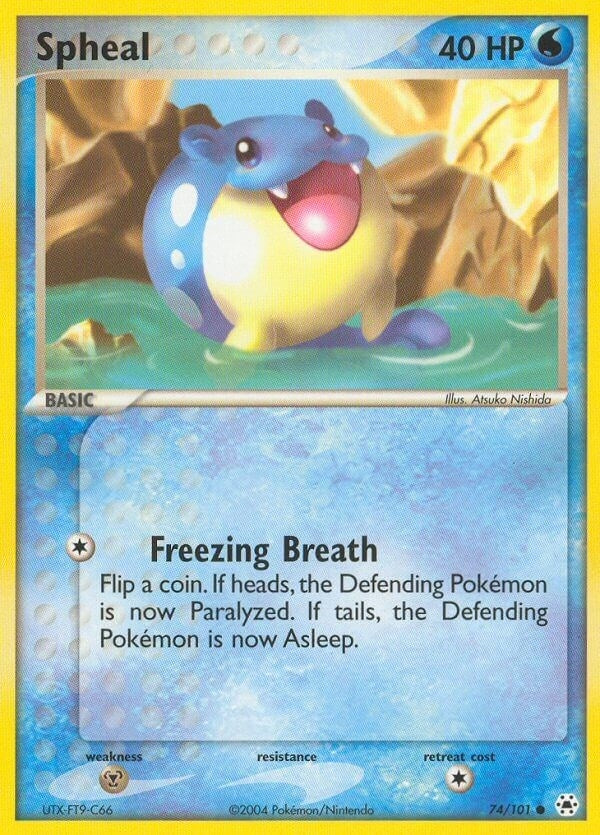 Image for Spheal (Hidden Legends) (74/101) - Pokemon