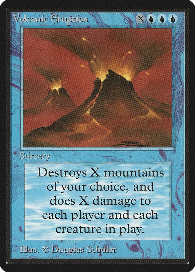 Image for Volcanic Eruption (Beta Edition) - Magic: The Gathering