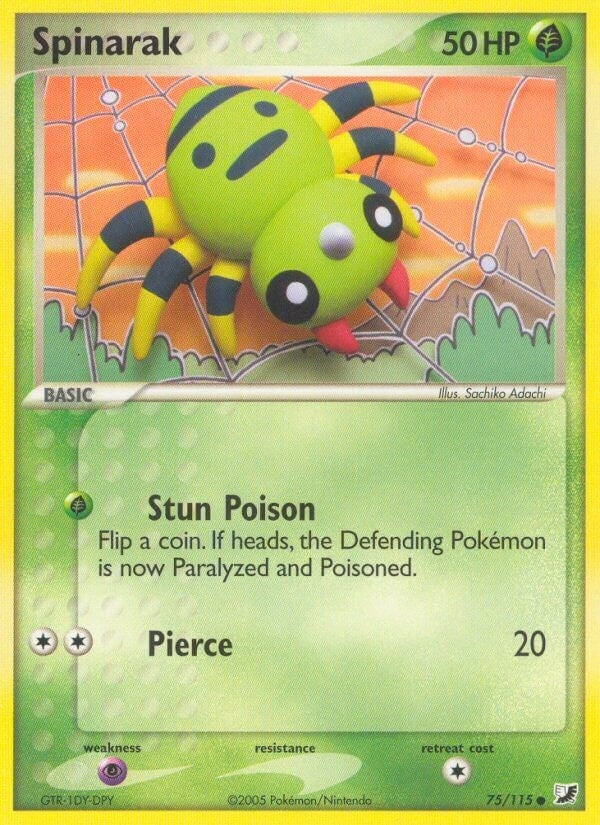 Image for Spinarak (Unseen Forces) (75/115) - Pokemon