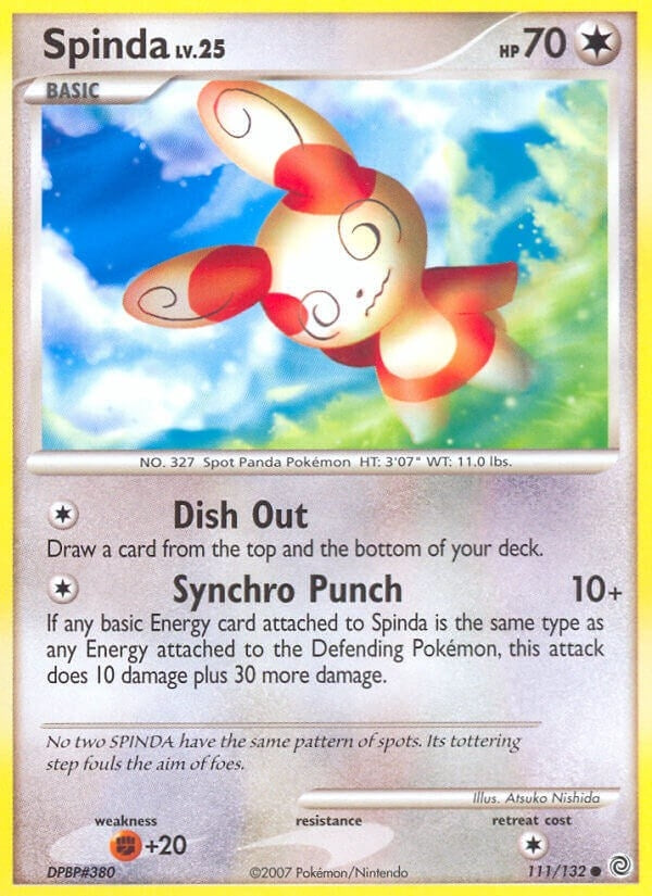 Image for Spinda (Secret Wonders) (111/132) - Pokemon