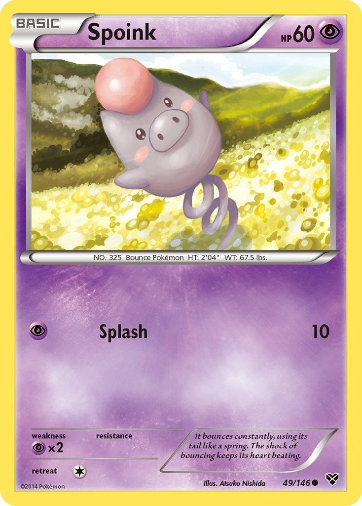 Image for Spoink (XY Base Set) (49/146) - Pokemon