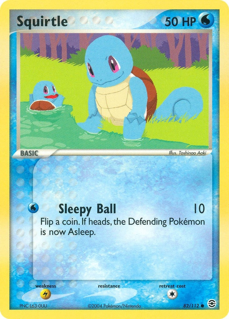 Image for Squirtle (FireRed & LeafGreen) (82/112) - Pokemon