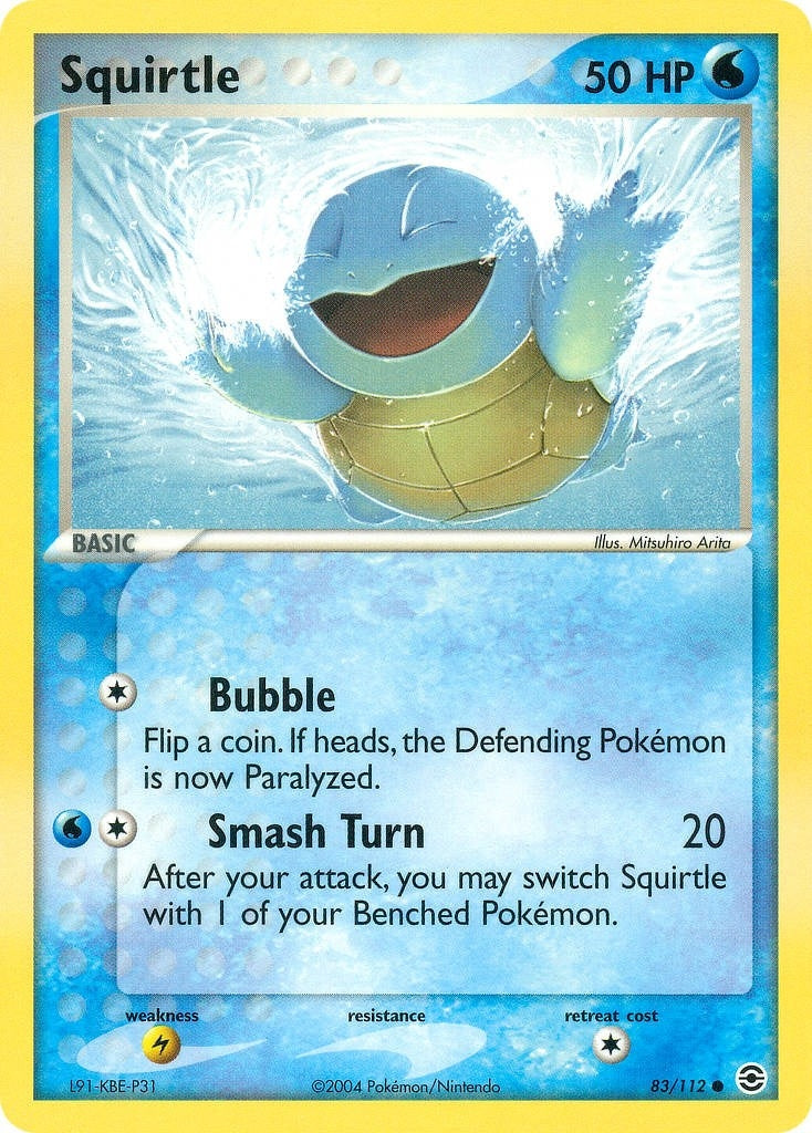 Image for Squirtle (FireRed & LeafGreen) (83/112) - Pokemon