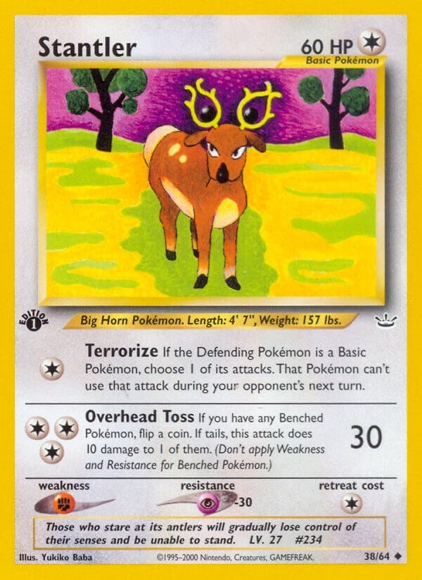 Image for Stantler (Neo Revelation) (38/64) - Pokemon