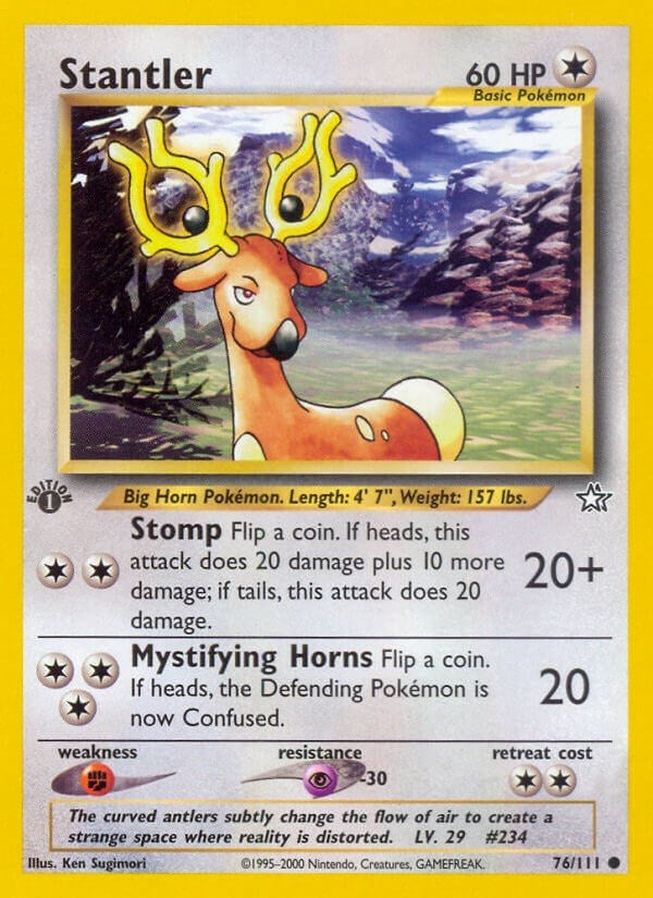 Image for Stantler (Neo Genesis) (076/111) - Pokemon
