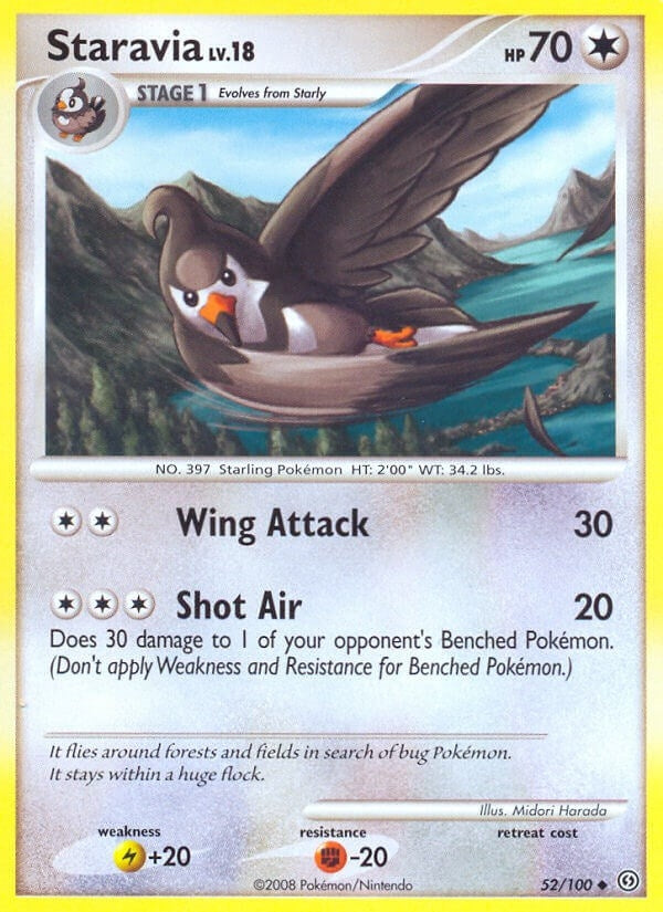 Image for Staravia (Stormfront) (52/100) - Pokemon