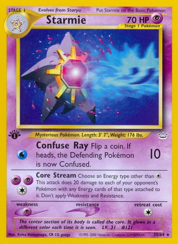 Image for Starmie (Neo Revelation) (25/64) - Pokemon