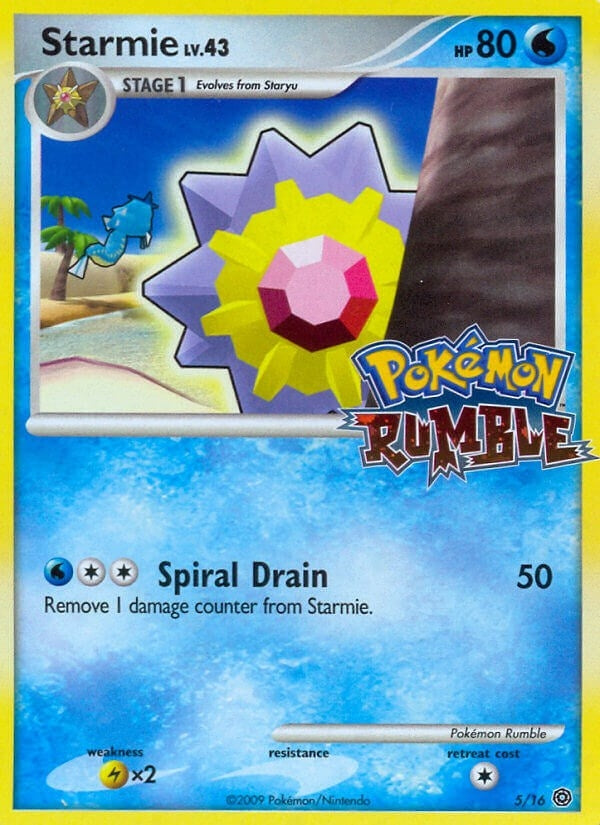 Image for Starmie (Rumble) (5) - Pokemon