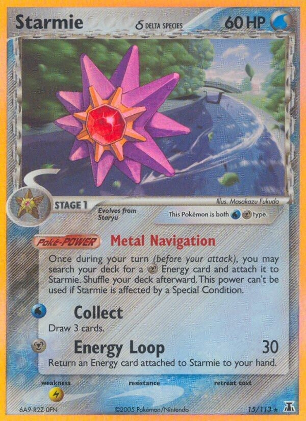 Image for Starmie - 015/113 (Delta Species) (Delta Species) (15/113) - Pokemon