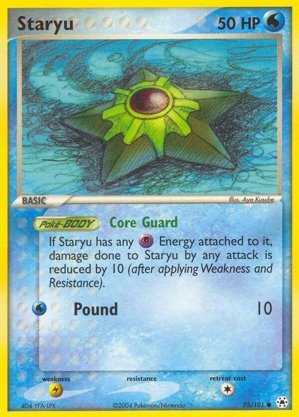 Image for Staryu (Hidden Legends) (75/101) - Pokemon