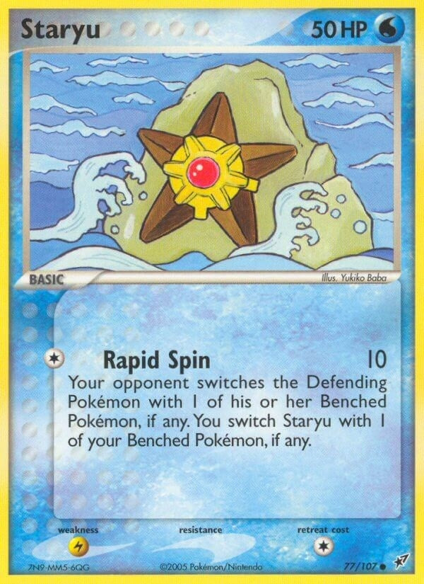 Image for Staryu (Deoxys) (77/107) - Pokemon