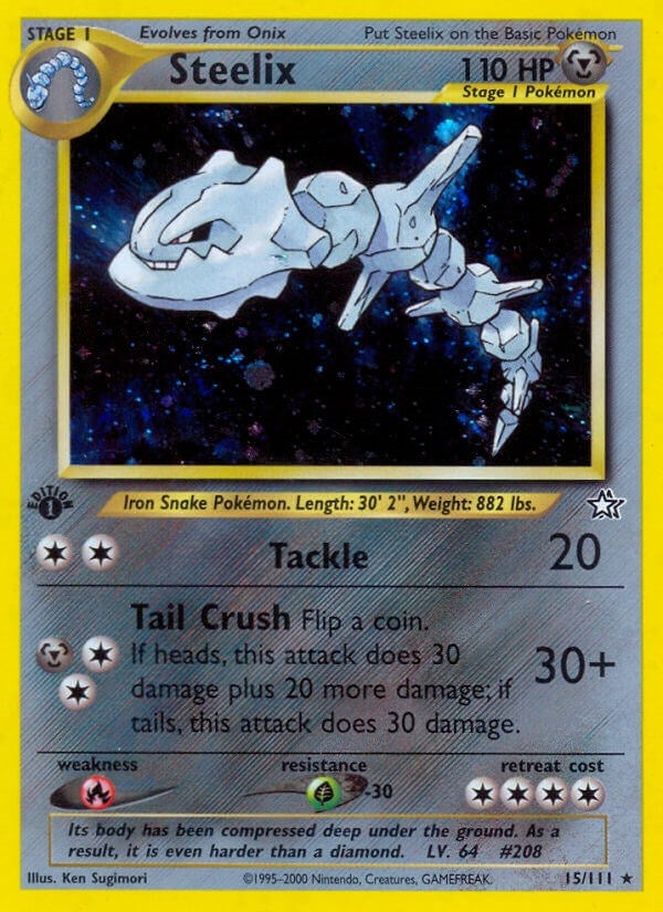 Image for Steelix (Neo Genesis) (015/111) - Pokemon