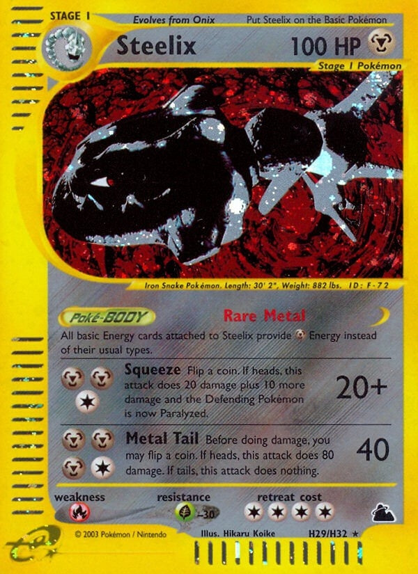 Image for Steelix (H29) (Skyridge) (H29/H32) - Pokemon