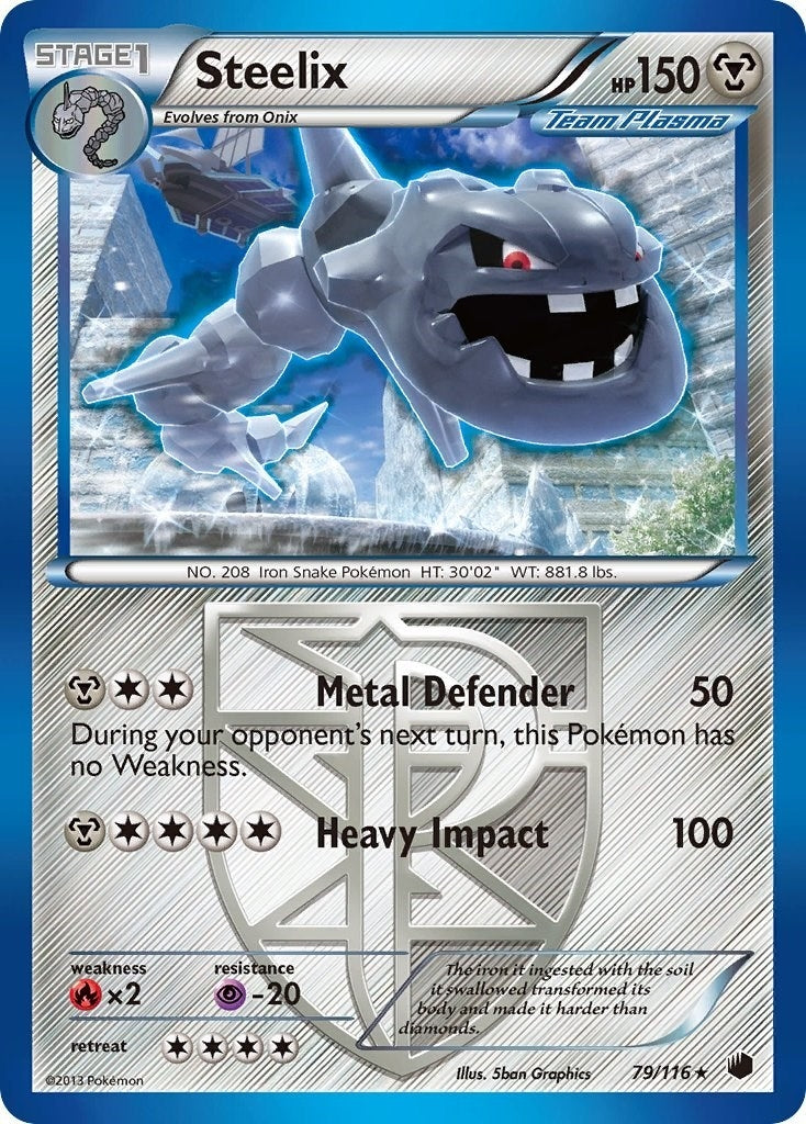 Image for Steelix (Team Plasma) (Plasma Freeze) (79/116) - Pokemon