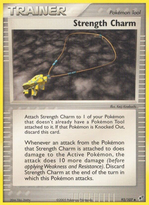 Image for Strength Charm (Deoxys) (92/107) - Pokemon