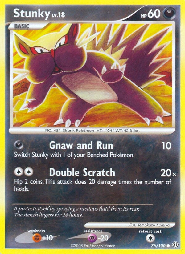 Image for Stunky (Stormfront) (76/100) - Pokemon