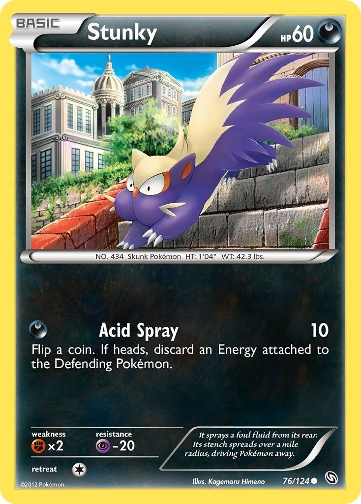 Image for Stunky (Dragons Exalted) (76/124) - Pokemon