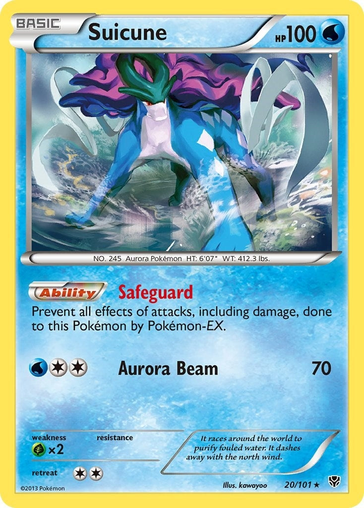 Image for Suicune (Plasma Blast) (20/101) - Pokemon