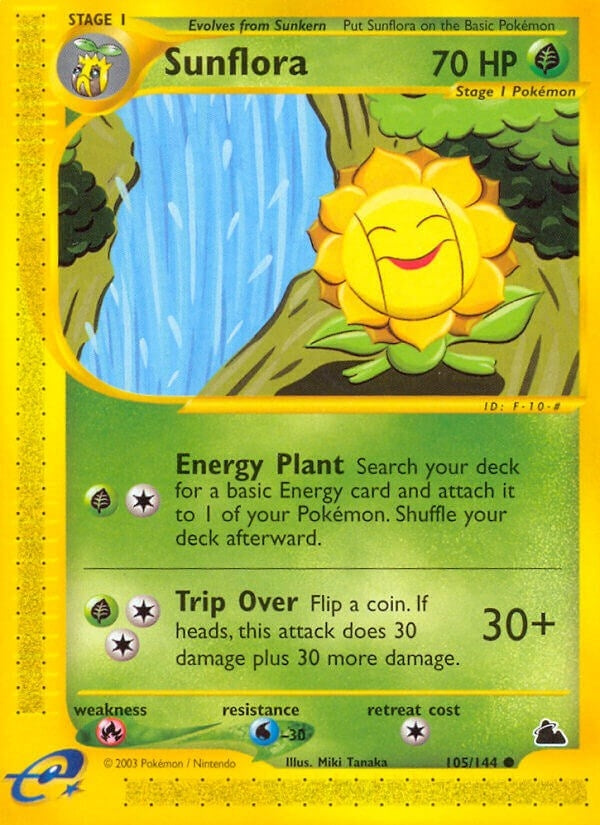 Image for Sunflora (Skyridge) (105/144) - Pokemon